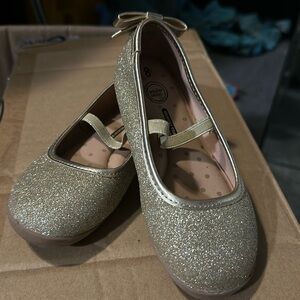 Wondernation sparkling ballerina shoes